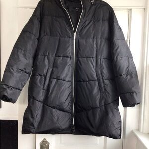 Ellos Black Puffer Jacket